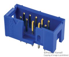 AMPHENOL COMMUNICATIONS SOLUTIONS 75869-301LF Pin Header, Wire-to-Board, 2.54 mm, 2 Rows, 10 Contacts, Through Hole, FCI Quickie 75869