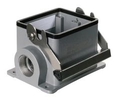 WEIDMULLER HDC 32B SLU 2M32G Heavy Duty Connector, M32, Base, Panel Mount, Aluminium Body, End Clamp, 10