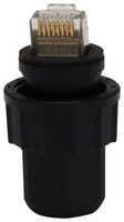 MULTICOMP PRO MC002818 Modular Connector, STP, IP67, RJ45 Plug, 1 x 1 (Port), 8P8C, Cat6, IP67, Cable Mount