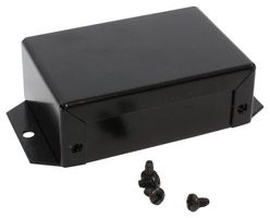 HAMMOND 1411FBCBK Metal Enclosure, w/ Flange, Small, Aluminium, 29.03 mm, 56.79 mm, 82.19 mm, IP32