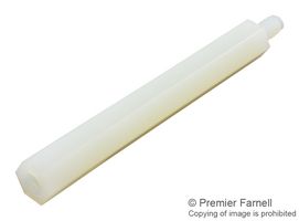 KEYSTONE 4825 Standoff, Nylon 6.6 (Polyamide 6.6), 6-32, Hex Male-Female, 41.3 mm, 41.3 mm