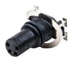AMPHENOL LTW MSAS-08PFFT-EE0001 Sensor Connector, M Series, M12, Female, 8 Positions, PCB Socket, Straight Panel Mount