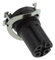 AMPHENOL LTW MSDS-04PFFT-EE0001 Sensor Connector, M Series, M12, Female, 4 Positions, PCB Socket, Straight Panel Mount