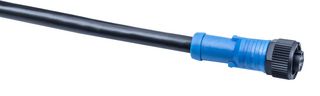 AMPHENOL LTW HPC-05BFFM-SL8A01 Circular Cable Assembly, Circular Plug to Free End, 5 Ways, 3.28 ft, 1 m, Black