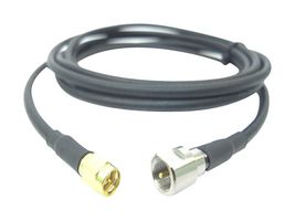 SIRETTA ASMA2000E058L13 RF / Coaxial Cable Assembly, 66 ft, 20 m, RG58, SMA Straight Plug, FME Plug, 50 ohm
