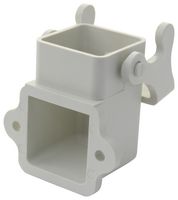 MOLEX 93601-0620 Heavy Duty Connector, Base, Bulkhead Mount, Nylon (Polyamide) Body, 1 Lever, 3A