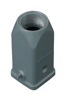 MOLEX 93601-0680 Heavy Duty Connector, M20, Hood, Top Entry, Nylon (Polyamide) Body, 1 Lever, 3A