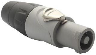 AMPHENOL AUDIO HP-3-FG High Power Connector, Grey Keyed Power Out, HP, Plug, 250 VAC, 25 A, Cable Mount, Screw