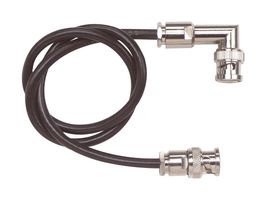 POMONA 1383-C-24 RF / Coaxial Cable Assembly, 24 ", 610 mm, RG58C/U, BNC Right Angled Plug, BNC Straight Plug