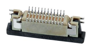 WURTH ELEKTRONIK 68711814522 FFC / FPC Board Connector, 0.5 mm, 18 Contacts, WR-FPC, Surface Mount, Bottom, 1 Row