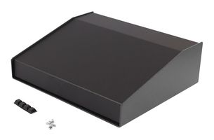 HAMMOND 1456KH3BKBK Metal Enclosure, Instrument, Aluminium, 81.43 mm, 233.35 mm, 218.67 mm, IP31