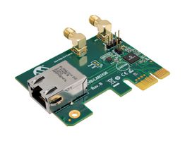 MICROCHIP EVB-LAN7430 Evaluation Board, LAN7430 Gigabit Ethernet Bridge, PCIe 3.1, 2.5GTs, 10/100/1000 Mbps