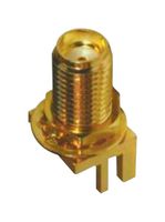 MOLEX 73251-1290 RF / Coaxial Connector, SMA Coaxial, Straight Bulkhead Jack, Board Edge / End Launch, 50 ohm