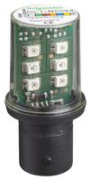 SCHNEIDER ELECTRIC DL1BDG4 LED Replacement Lamp, BA15d, Red
