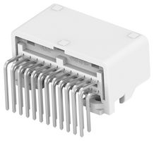 TE CONNECTIVITY - AMP 1-1318853-3 Automotive Connector, TH 025 Series, Right Angle Plug, 24 Contacts, Crimp Pin