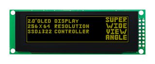 MIDAS DISPLAYS MDOB256064AX-YM