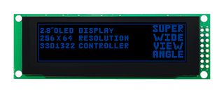 MIDAS DISPLAYS MDOB256064AX-BM
