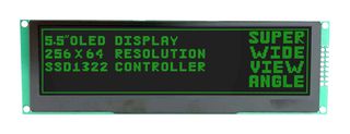MIDAS DISPLAYS MDOB256064CX-GM