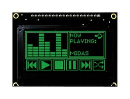 MIDAS DISPLAYS MCOB128064JX-GM