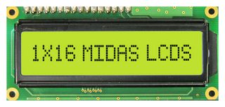 MIDAS DISPLAYS MC11606A6WR2-SPR