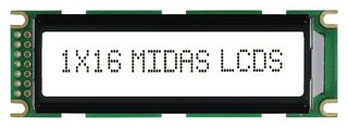 MIDAS DISPLAYS MC11606C6WR-FPTLW