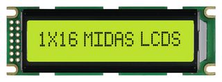 MIDAS DISPLAYS MC11606C6WK-SPTLY
