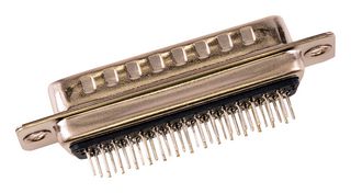 MOLEX / FCT 173113-0080 D Sub Connector, High Density, Plug, 173113 Series, 44 Contacts, DB, Solder