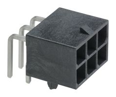MOLEX 172064-0010 Pin Header, Wire-to-Board, 5.7 mm, 2 Rows, 10 Contacts, Through Hole Right Angle