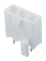 MOLEX 46014-0304 Pin Header, Wire-to-Board, 4.2 mm, 1 Rows, 3 Contacts, Through Hole Straight, Mini-Fit Plus 46014