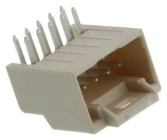 MOLEX 501876-1640 Pin Header, Wire-to-Board, 2 mm, 2 Rows, 16 Contacts, Through Hole Right Angle