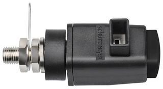 SCHUTZINGER SDK 800 / SW Test Accessory, Safety Quick-Release Terminal-Black, Test Equipment's
