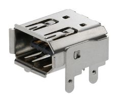 MOLEX 53984-0681 I/O Connector, 6 Contacts, Receptacle, Firewire IEEE-1394, Through Hole Right Angle, 53984 Series