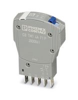 PHOENIX CONTACT 2800861 Thermal Magnetic Circuit Breaker, CB TM1 Series, 4 A, 1 Pole, 50 V, 240 V, Plug In