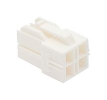 MOLEX 151207-2411 Connector Housing, Natural (White), CP-6.5 151207 Series, Receptacle, 4 Ways, 6.5 mm