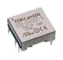 TDK-LAMBDA CC6-1212SR-E Isolated Surface Mount DC/DC Converter, ITE, DIP, 2:1, 6 W, 1 Output, 12 V