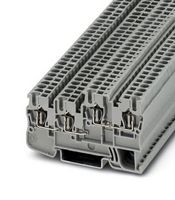 PHOENIX CONTACT 3209015 DIN Rail Mount Terminal Block, Sensor/Actuator, 4 Ways, 28 AWG, 12 AWG, 2.5 mm², Clamp, 18 A