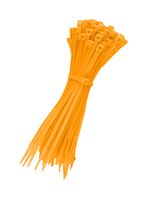 PRO ELEC PELB0157 Cable Tie, Nylon 6.6 (Polyamide 6.6), Orange, 200 mm, 4.6 mm, 53 mm, 50 lb