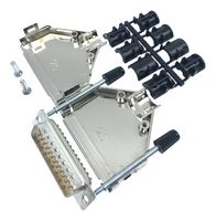 MULTICOMP PRO MP002041 D Sub Connector, Kit, Standard, Plug, 9 Contacts, DE, Solder Cup