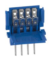 AMPHENOL COMMUNICATIONS SOLUTIONS 66226-004LF FFC / FPC Board Connector, 2.54 mm, 4 Contacts, Plug, IDC / IDT