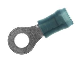 TE CONNECTIVITY - AMP 2-36160-1 Ring Tongue Terminal, #10, 14 AWG, 2.62 mm², PIDG, Blue