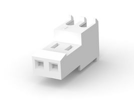 TE CONNECTIVITY - AMP 3-640621-2 IDC Connector, IDC Receptacle, Female, 2.54 mm, 1 Row, 2 Contacts, Cable Mount