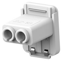 TE CONNECTIVITY 2213189-3 Connector Housing, Header, 2 Ways, 3.3 mm, IPI Connectors