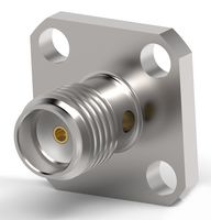 TE CONNECTIVITY - AMP 1052422-1 RF / Coaxial Connector, SMA Coaxial, Straight Jack, Solder, 50 ohm, Beryllium Copper