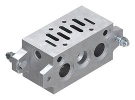 FESTO 10173 Manifold Sub-Base, Solenoid Valve, NAV Series, G1/4, Festo VSVA Series Solenoid Valves