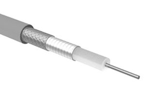 HUBER+SUHNER EACON_2C Coaxial Cable, EACON_2C, 98.4 ft, 30 m, 3.75 mm, 50 ohm