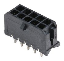MOLEX 44914-1001 Pin Header, Power, Wire-to-Board, 3mm, 2 Rows, 10 Contacts, Press Fit