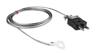 LABFACILITY XF-1467-FAR Thermocouple, 5mm Washer, J, Glass Fibre, Stainless Steel, 2 m