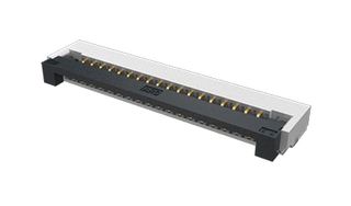 AMPHENOL COMMUNICATIONS SOLUTIONS F516-1A7H1-21014 FFC / FPC Board Connector, R/A, ZIF, 1 mm, 14 Contacts, F516, Surface Mount, Bottom, 1 Row