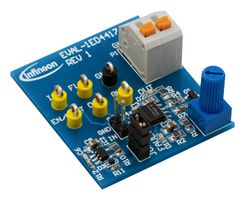 INFINEON EVAL1ED44176N01FTOBO1 Evaluation Board, 1ED44176N01F, 1Ch, Low-Side, IGBT/MOSFET Gate Driver