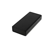 HAMMOND 1593XBK Plastic Enclosure, Recessed Top, Handheld, ABS, 140 mm, 66 mm, 28 mm